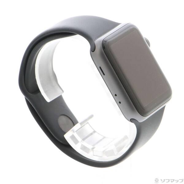 〔中古〕Apple(アップル) Apple Watch Series 3 GPS 42mm スペースグレイアルミニウムケース ブラックスポーツバンド〔247-ud〕 |  | 03