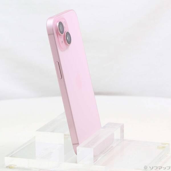 中古〕Apple(アップル) iPhone15 256GB ピンク MTMP3J／A SIMフリー