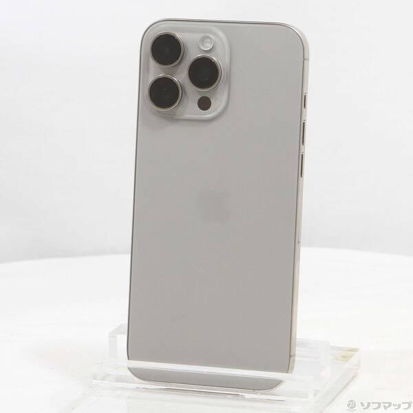 〔中古〕Apple(アップル) iPhone16 Pro Max 512GB ナチュラルチタニウム MYWP3J／A SIMフリー〔377-ud〕 | 