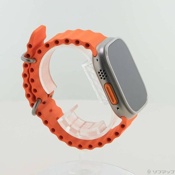〔中古〕Apple(アップル) Apple Watch Ultra 2 GPS + Cellular 49mm チタニウムケース オレンジオーシャンバンド〔295-ud〕 |  | 03