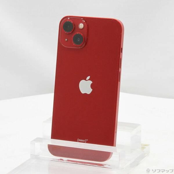 〔中古〕Apple(アップル) iPhone13 128GB プロダクトレッド MLNF3J／A SIMフリー〔262-ud〕 | 