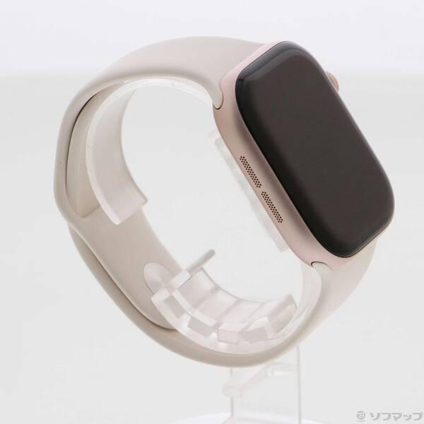 〔中古〕Apple(アップル) Apple Watch Series 10 GPS 46mm ローズゴールドアルミニウムケース ライトブラッシュスポーツバンド〔297-ud〕 |  | 03