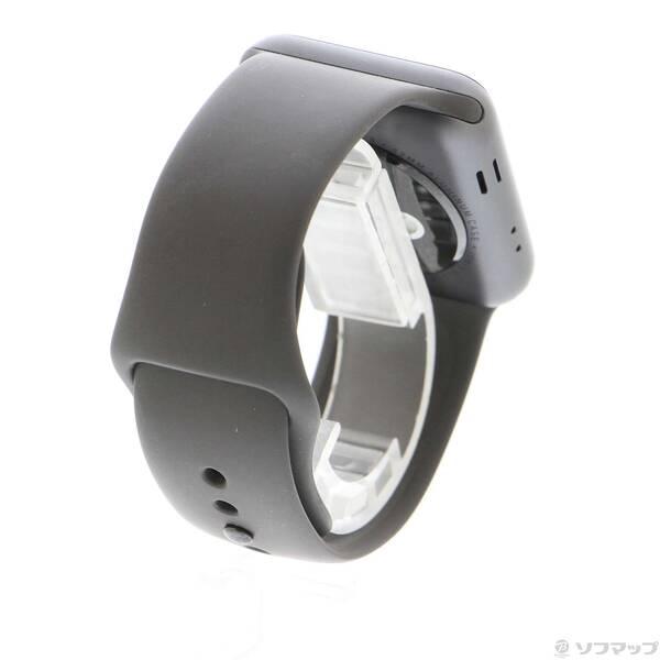 〔中古〕Apple(アップル) Apple Watch Series 3 GPS + Cellular 42mm スペースグレイアルミニウムケース グレイスポーツバンド〔247-ud〕 |  | 02
