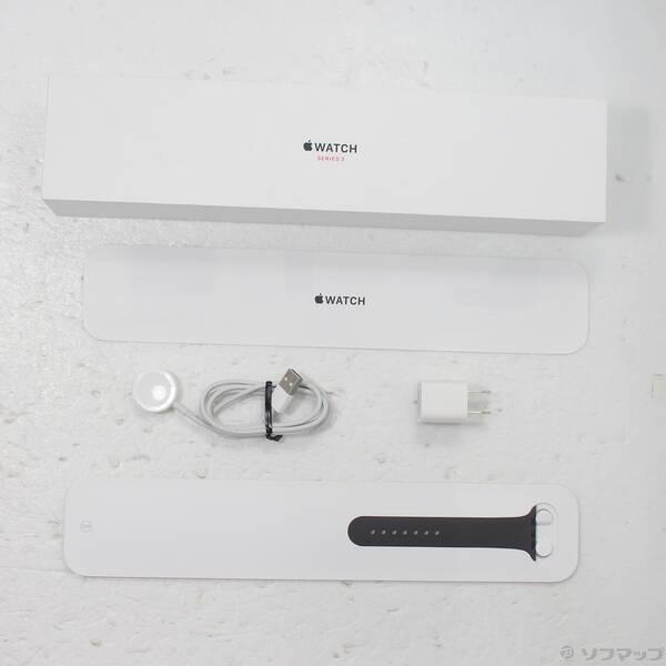〔中古〕Apple(アップル) Apple Watch Series 3 GPS + Cellular 42mm スペースグレイアルミニウムケース グレイスポーツバンド〔247-ud〕 |  | 04