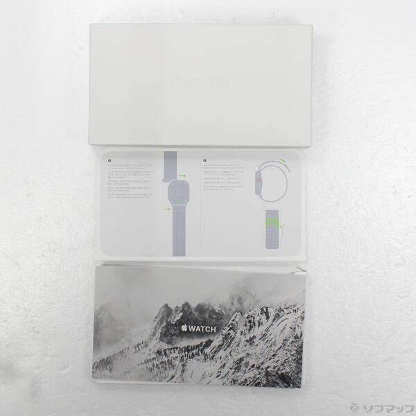 〔中古〕Apple(アップル) Apple Watch Ultra GPS + Cellular 49mm チタニウムケース グリーンアルパインループ〔349-ud〕 |  | 04