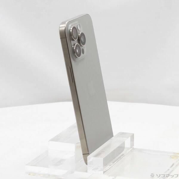 〔中古〕Apple(アップル) iPhone15 Pro Max 256GB ナチュラルチタニウム MU6R3J／A SIMフリー〔258-ud〕 |  | 03