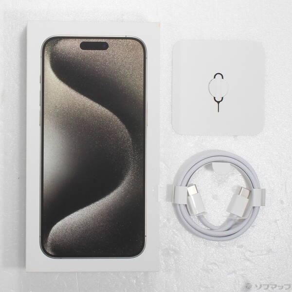 〔中古〕Apple(アップル) iPhone15 Pro Max 256GB ナチュラルチタニウム MU6R3J／A SIMフリー〔258-ud〕 |  | 04
