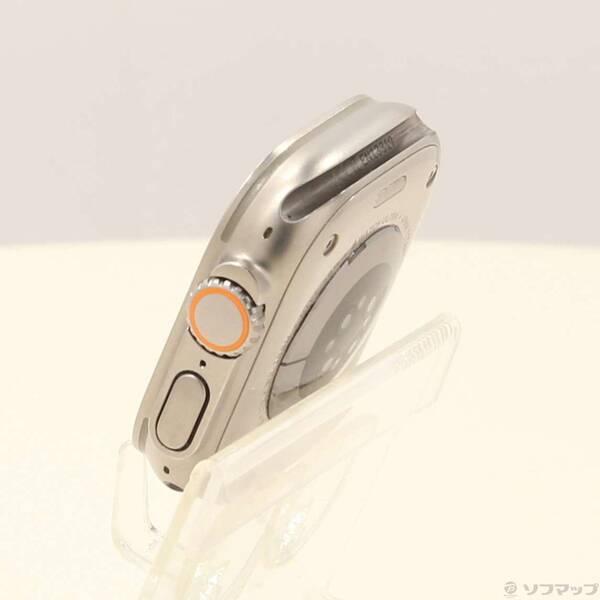 〔中古〕Apple(アップル) Apple Watch Ultra GPS + Cellular 49mm チタニウムケース グリーンアルパインループ〔344-ud〕 |  | 01