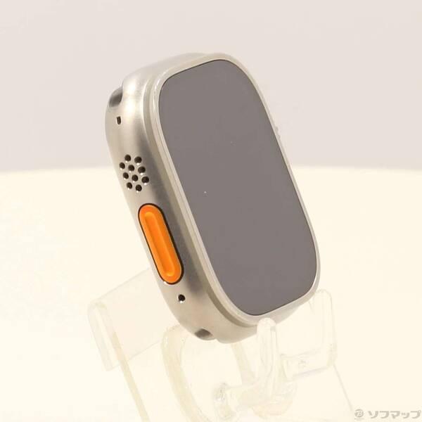 〔中古〕Apple(アップル) Apple Watch Ultra GPS + Cellular 49mm チタニウムケース グリーンアルパインループ〔344-ud〕 |  | 03