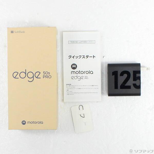 〔中古〕Motorola(モトローラ) motorola edge 50s pro 256GB ブラックビューティー MOSAH1 Softbank SIMフリー〔258-ud〕 |  | 04