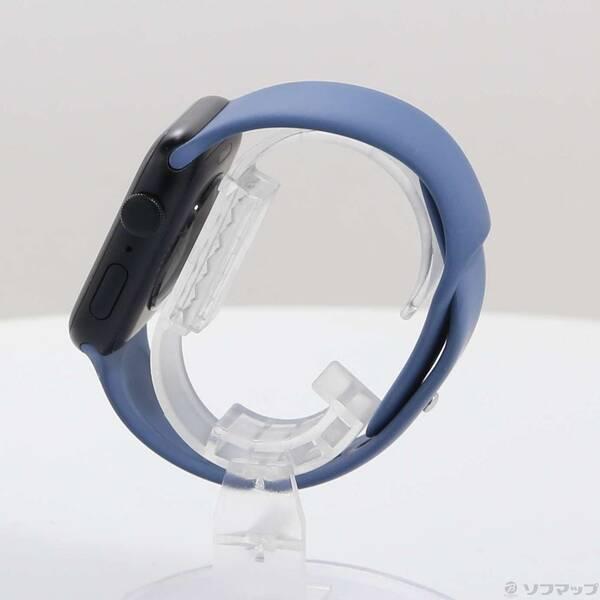〔中古〕Apple(アップル) Apple Watch SE 第2世代 GPS 44mm ミッドナイトアルミニウムケース ウィンターブルースポーツバンド〔196-ud〕 |  | 01