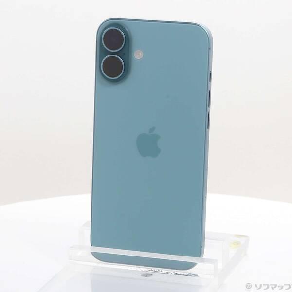 〔中古〕Apple(アップル) iPhone16 Plus 256GB ティール MXVL3J／A SIMフリー〔297-ud〕 | 
