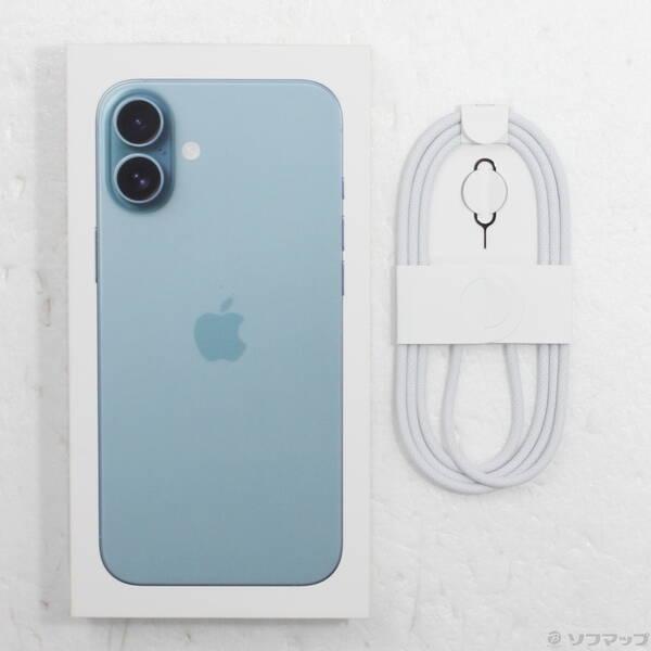 〔中古〕Apple(アップル) iPhone16 Plus 256GB ティール MXVL3J／A SIMフリー〔297-ud〕 |  | 04