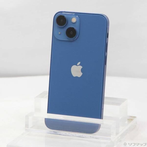 〔中古〕Apple(アップル) iPhone13 mini 128GB ブルー MLJH3J／A SIMフリー〔196-ud〕 | 