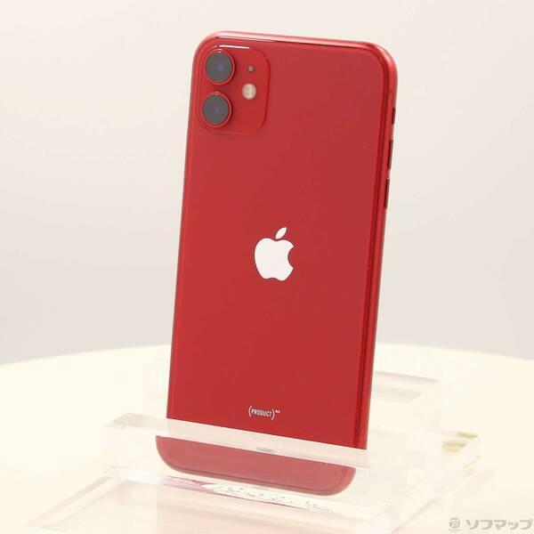 〔中古〕Apple(アップル) iPhone11 128GB プロダクトレッド NWM32J／A SIMフリー〔348-ud〕 | 