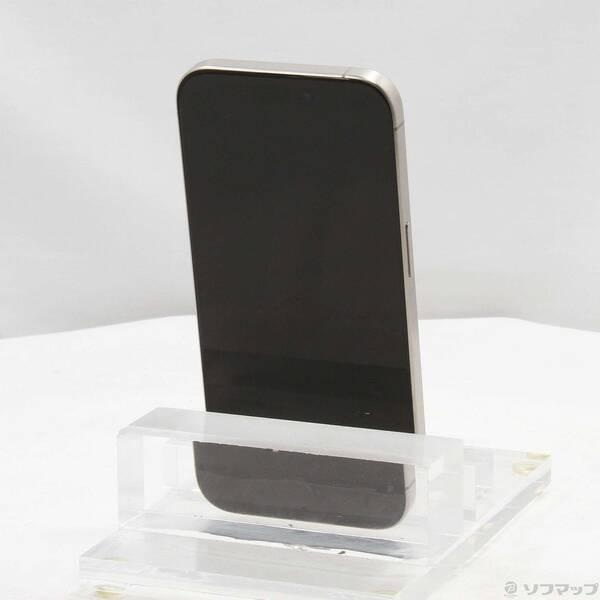 〔中古〕Apple(アップル) iPhone15 Pro 1TB ナチュラルチタニウム MTUT3J／A SIMフリー〔377-ud〕 |  | 02