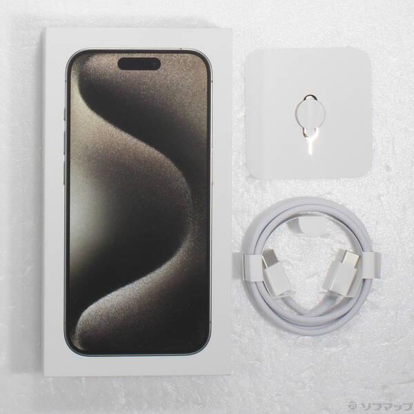 〔中古〕Apple(アップル) iPhone15 Pro 1TB ナチュラルチタニウム MTUT3J／A SIMフリー〔377-ud〕 |  | 04