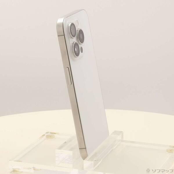 〔中古〕Apple(アップル) iPhone15 Pro 512GB ホワイトチタニウム MTUJ3J／A SIMフリー〔297-ud〕 |  | 03