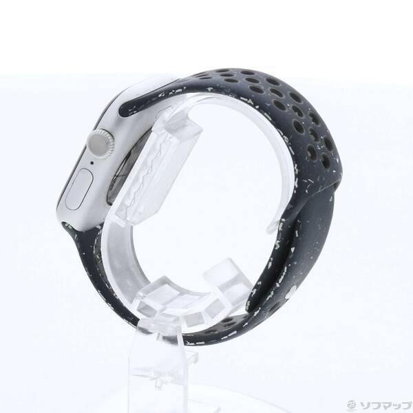 〔中古〕Apple(アップル) Apple Watch Series 10 GPS 42mm シルバーアルミニウムケース ミッドナイトスカイNikeスポーツバンド〔368-ud〕 |  | 01
