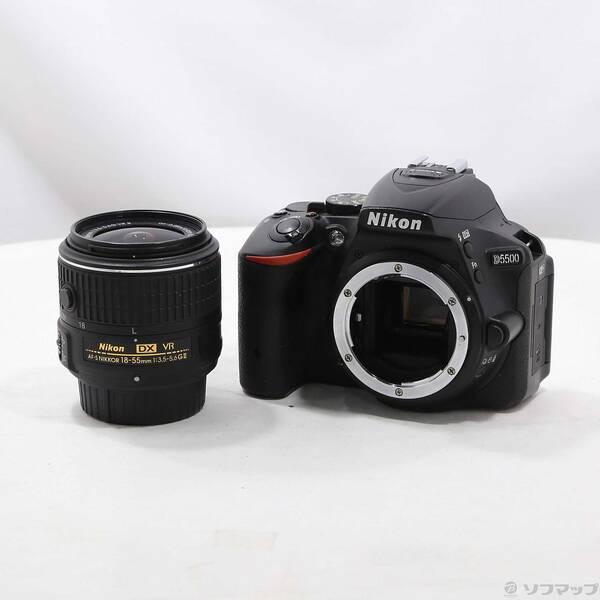 〔中古〕Nikon(ニコン) NIKON D5500 18-55 VRII レンズキット ブラック〔262-ud〕 | 