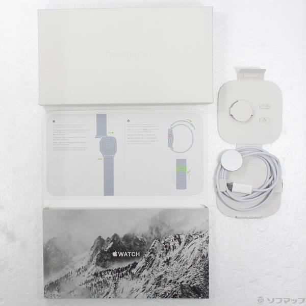 〔中古〕Apple(アップル) Apple Watch Ultra GPS + Cellular 49mm チタニウムケース グリーンアルパインループ〔377-ud〕 |  | 04