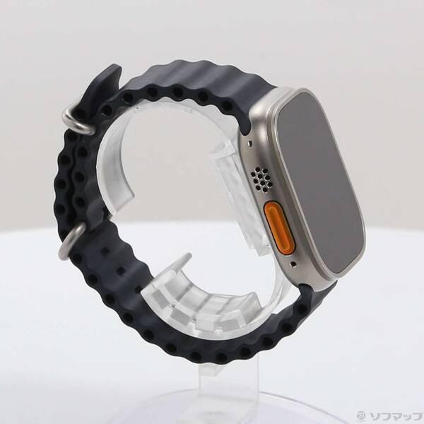〔中古〕Apple(アップル) Apple Watch Ultra GPS + Cellular 49mm チタニウムケース ミッドナイトオーシャンバンド〔196-ud〕 |  | 03