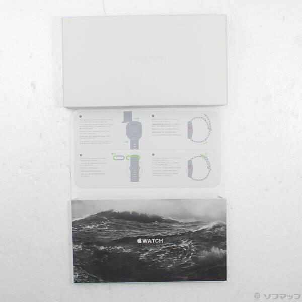 〔中古〕Apple(アップル) Apple Watch Ultra GPS + Cellular 49mm チタニウムケース ミッドナイトオーシャンバンド〔196-ud〕 |  | 04
