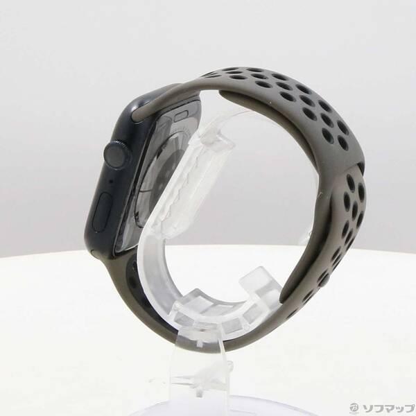 〔中古〕Apple(アップル) Apple Watch Series 8 GPS 45mm ミッドナイトアルミニウムケース オリーブグレー／ブラックNikeスポーツバンド〔348-ud〕 |  | 01