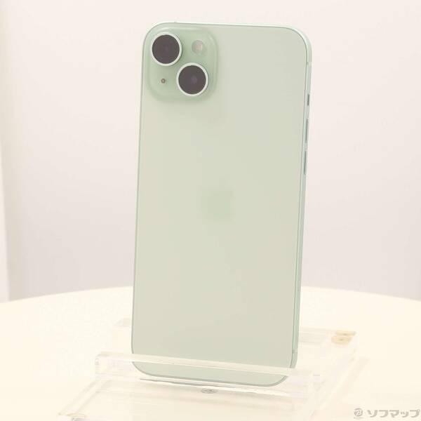 〔中古〕Apple(アップル) iPhone15 Plus 256GB グリーン MU0Q3J／A SIMフリー〔262-ud〕 | 
