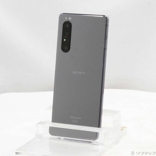 〔中古〕SONY(ソニー) Xperia 1 II 128GB パープル SO-51A docomoロック解除SIMフリー〔196-ud〕 | 