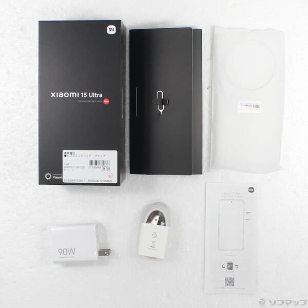 〔中古〕Xiaomi(シャオミ) Xiaomi 15 Ultra 512GB ブラック MZB0JK1JP SIMフリー〔262-ud〕 |  | 04