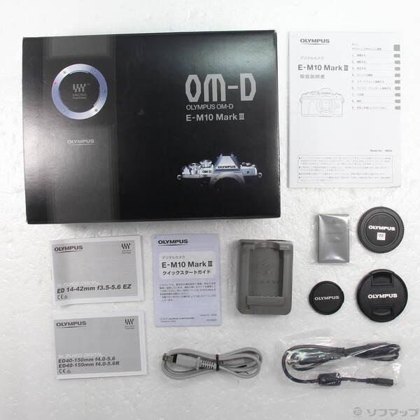 〔中古〕OLYMPUS(オリンパス) OM-D E-M10 Mark III EZダブルズームキット ブラック〔262-ud〕 |  | 05