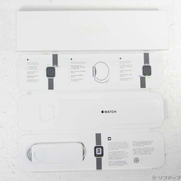 〔中古〕Apple(アップル) Apple Watch Series 8 GPS 45mm ミッドナイトアルミニウムケース ブラック／サミットホワイトNikeスポーツループ〔269-ud〕 |  | 04