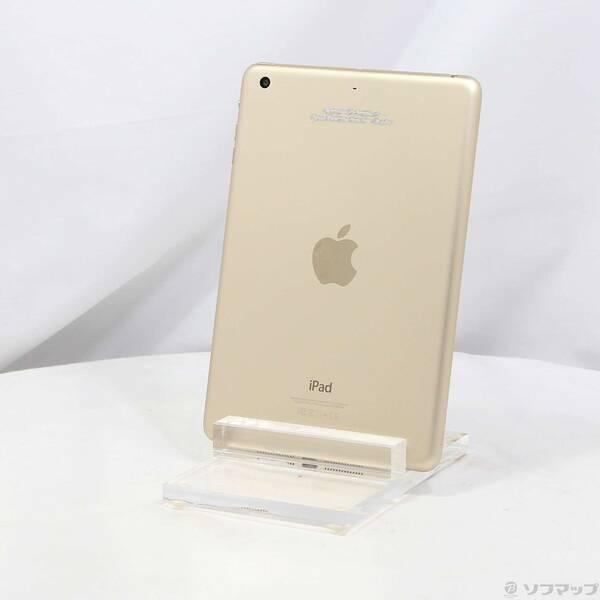 〔中古〕Apple(アップル) iPad mini 3 64GB ゴールド MGY92J／A Wi-Fi〔377-ud〕 | 