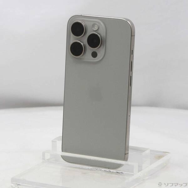 〔中古〕Apple(アップル) iPhone15 Pro 256GB ナチュラルチタニウム MTUF3J／A SIMフリー〔348-ud〕 | 