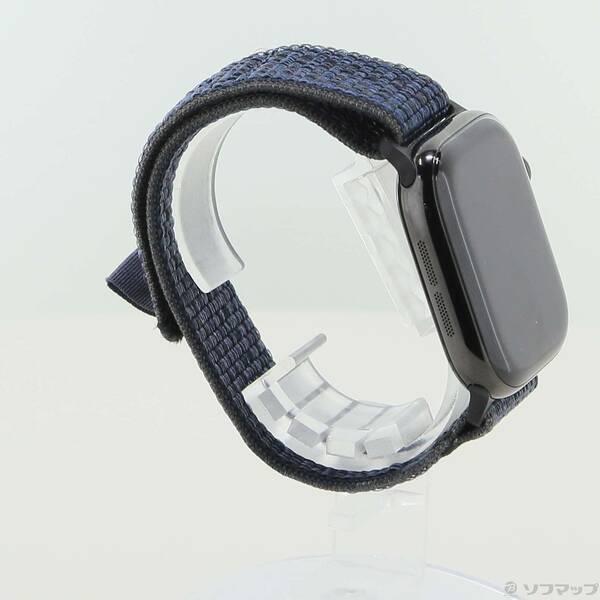 〔中古〕Apple(アップル) Apple Watch Series 10 GPS + Cellular 42mm スレートチタニウムケース ブラック／ブルーNikeスポーツループ〔251-ud〕 |  | 03
