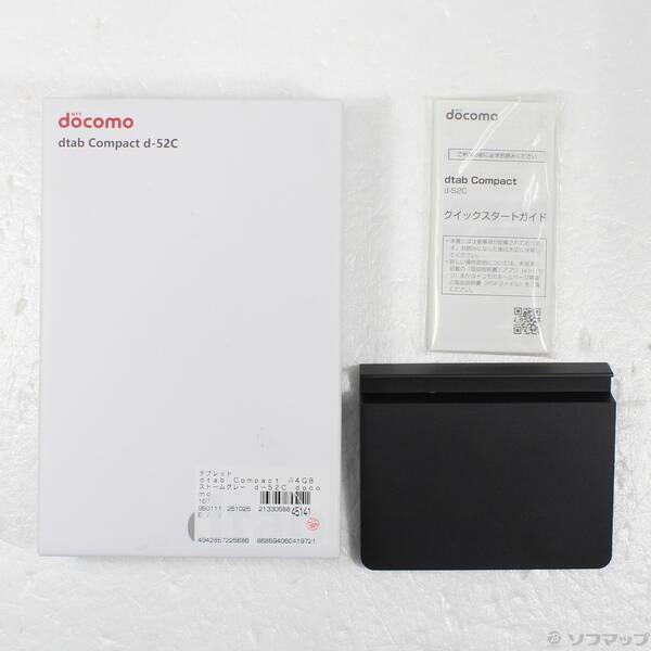 〔中古〕Lenovo(レノボジャパン) dtab Compact 64GB ストームグレー d-52C docomo SIMフリー〔377-ud〕 |  | 04