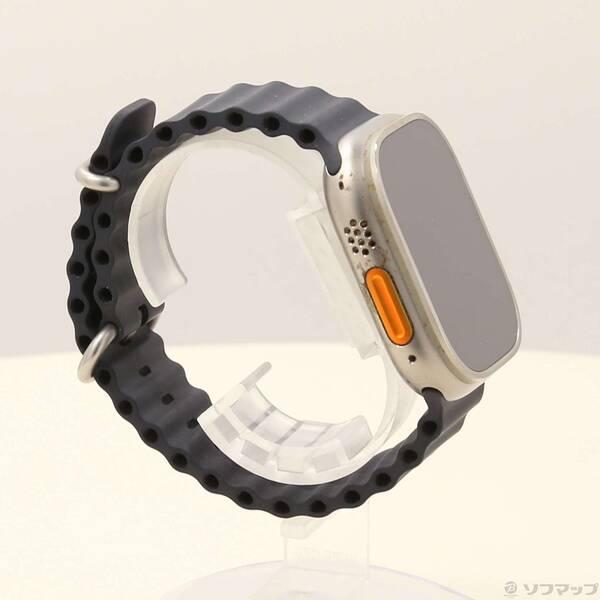 〔中古〕Apple(アップル) Apple Watch Ultra GPS + Cellular 49mm チタニウムケース ミッドナイトオーシャンバンド〔349-ud〕 |  | 03
