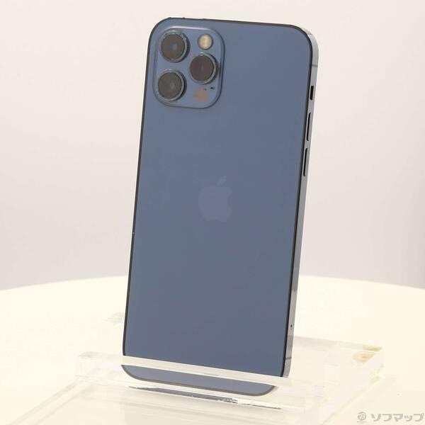 〔中古〕Apple(アップル) iPhone12 Pro 256GB パシフィックブルー MGMD3J／A SIMフリー〔196-ud〕 | 