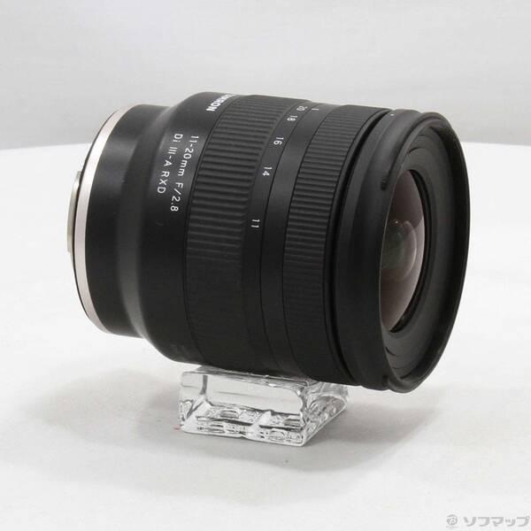 〔中古〕TAMRON(タムロン) 11-20mm F／2.8 Di III-A RXD Model B060〔349-ud〕 |  | 03