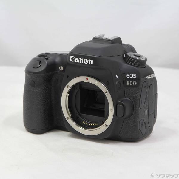 〔中古〕Canon(キヤノン) EOS 80D ボディ ブラック〔344-ud〕 | 