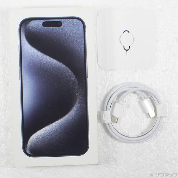〔中古〕Apple(アップル) iPhone15 Pro 128GB ブルーチタニウム MTUA3J／A SIMフリー〔305-ud〕 |  | 04