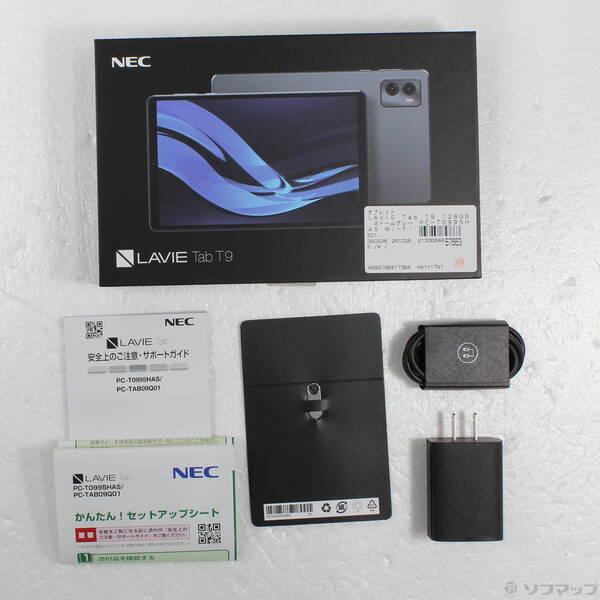 〔中古〕NEC(エヌイーシー) LAVIE Tab T9 128GB ストームグレー PC-T0995HAS Wi-Fi〔258-ud〕 |  | 04