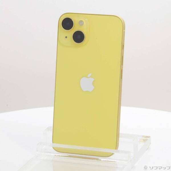 〔中古〕Apple(アップル) iPhone14 128GB イエロー MR3Q3J／A SIMフリー〔377-ud〕 | 