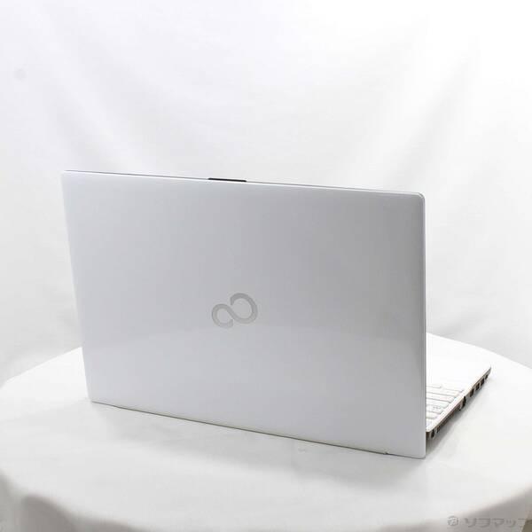 中古PC 15.6インチワイドプレミアムホワイトノートPC富士通LIFEBOOK 中古〕FUJITSU(富士通） LIFEBOOK AH76／F1 FMVA76F1WB プレミアム