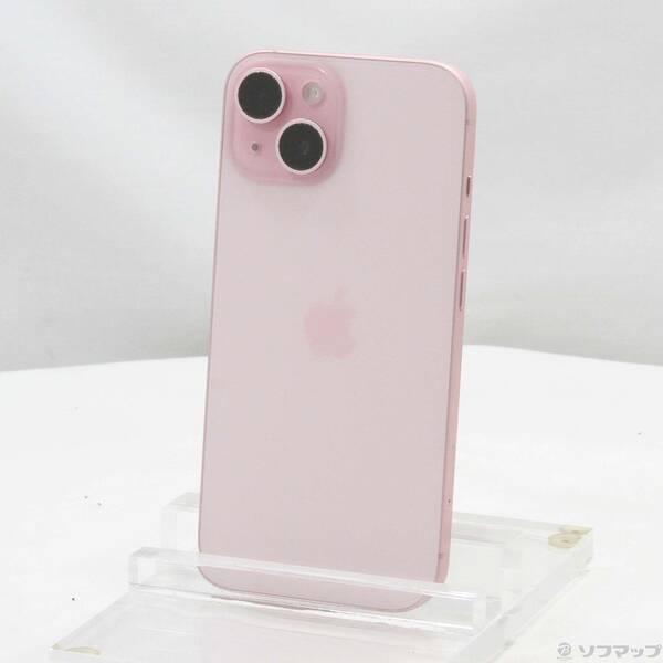 〔中古〕Apple(アップル) iPhone15 128GB ピンク MTMJ3J／A SIMフリー〔258-ud〕 | 