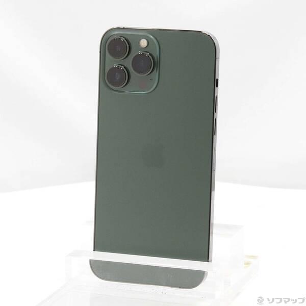 〔中古〕Apple(アップル) iPhone13 Pro Max 512GB アルパイングリーン MNCW3J／A SIMフリー〔344-ud〕 | 