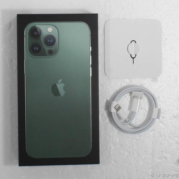 〔中古〕Apple(アップル) iPhone13 Pro Max 512GB アルパイングリーン MNCW3J／A SIMフリー〔344-ud〕 |  | 04