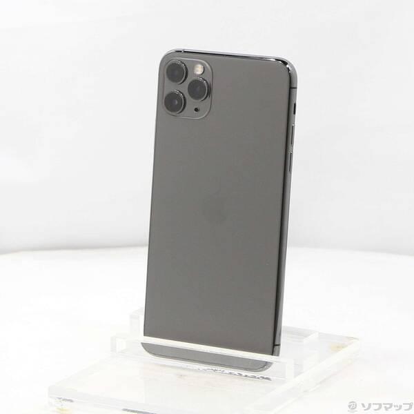 〔中古〕Apple(アップル) iPhone11 Pro Max 256GB スペースグレイ MWHJ2J／A SIMフリー〔276-ud〕 | 