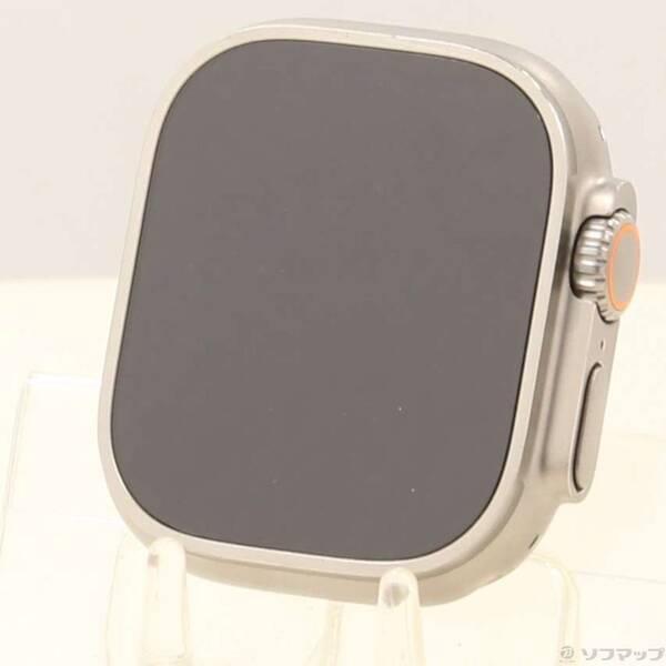 〔中古〕Apple(アップル) Apple Watch Ultra 2 GPS + Cellular 49mm チタニウムケース バンド無し〔349-ud〕 | 